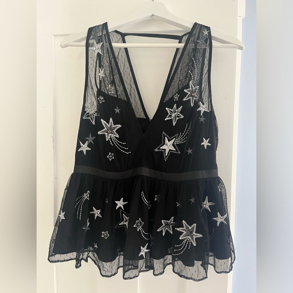Peplum Top - Stars